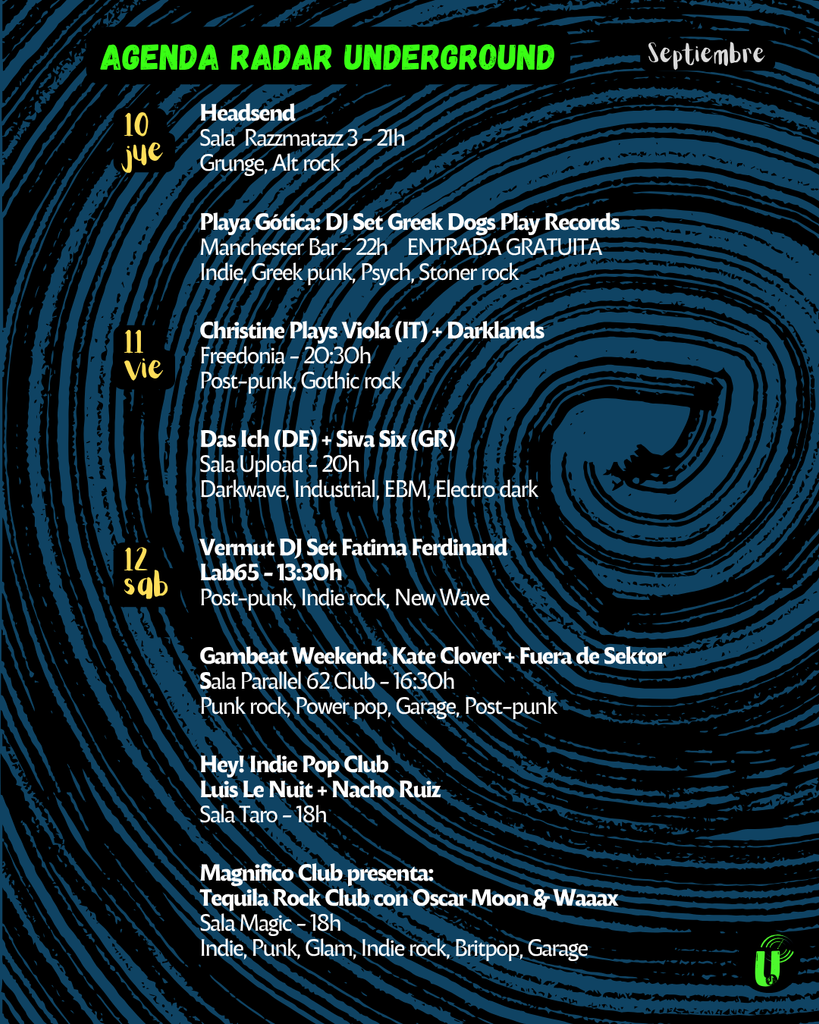 Agenda Barcelona septiembre 2026