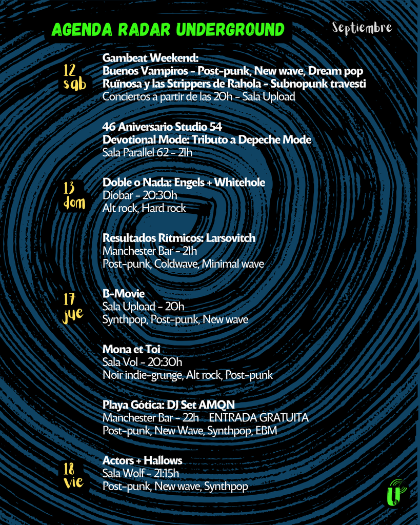 Agenda Barcelona septiembre 2026